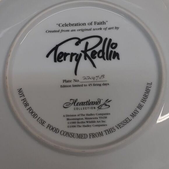 3 pc bundle of Terry Redlin plates - Picture 10 of 10